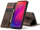 Чехол-книжка CaseMe из нубука для Xiaomi Mi 9T/Pro Тёмно-коричневый - изображение 8