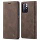 Чехол-книжка CaseMe из нубука для Xiaomi Poco M4 Pro 5G Тёмно-коричневый - изображение 9