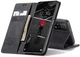 Чохол-книжка CaseMe із нубуку для Xiaomi Redmi Note 11/11s Чорний - зображення 10
