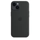 Чохол на iPhone 14 Silicone case OEM Magsafe black - изображение 1