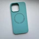 Силіконовий чохол на iPhone 14 Pro mint - зображення 1