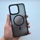 Чохол Matte Magsafe на iPhone 15 Pro Max black - зображення 1
