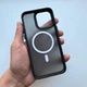 Чохол Matte Magsafe на iPhone 15 Pro Max black - зображення 2
