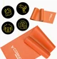 Лента-эспандер Cornix Flat Band 200 х 15 см для спорта и реабилитации 3 кг Оранжевая (XR-0246) - изображение 5