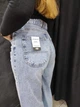 Джинсы Serocco Baggy женские котон широкие багги 28 Голубые - изображение 4