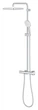 Душевая система с термостатом для настенного монтажа Grohe Tempesta System 250 Cube (26689001) - изображение 5
