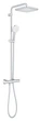 Душевая система с термостатом для настенного монтажа Grohe Tempesta System 250 Cube (26689001) - изображение 8