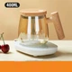 Автоматична скляна чашка-мішка з кришкою 400 мл Coffee Stirring Cup - зображення 6