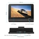 Автомобільний реєстратор, 4"1080P FHD РК-екран, 3 об'єктиви, камера заднього огляду, огляд 170. нічним баченням - зображення 2