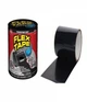 Сверхпрочная клейкая лента Flex Tape 20 см 1 м Черный - изображение 1