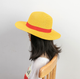 Мультяшная соломенная шляпа Манки де Луффи "Ван пис" One Piece Aurora жёлтая (Детская) - изображение 6