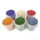 Набор глиттера для био-тату "Большой № 5" glitter-set-big-6x-5, 6 штук по 12 мл - изображение 3
