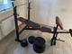 Лава для жиму RN-Sport ReadMeBlack + 4 грифи, 100 кг дисків - изображение 3