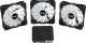 Набор вентиляторов Aerocool RGB P7-F12 Pro + хаб P7-H1 - изображение 3