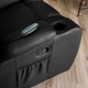 Масажне розкладне крісло з функцією гойдання MEBEL ELITE BOX, чорний / екошкіра ME.BOX/CZ/E/FW - зображення 5