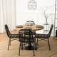 Стул MEBEL ELITE WALDI черный/ротанг ME.WALDI/CZ/CZ/RT/K - изображение 4