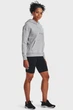 Кофта женские Under Armour Essential Fleece SM Сірий 1373033-011 - изображение 2