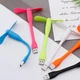 Гибкий USB вентилятор для повербанков и ноутбуков, портативный, Салатовый - изображение 9