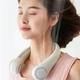 Портативный мини-вентилятор для шеи и лица NECK COOLER на аккумуляторе, быстрая зарядка, белый цвет - изображение 2
