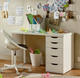 Комод IKEA ALEX 36 x 70 см Білий 004.735.46 - зображення 6