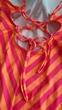 Купальник Toccata суцільний з формованою чашкою та вбудованим «пуш-ап» 42 Помаранчевий в смужку Angela PSw/2 - зображення 7