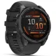 Спортивные часы GARMIN Fenix 8 47mm AMOLED Slate Grey with Black Silicone Band - изображение 4