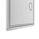 Зеркало Mixxus Premium QUADRO MR20-100x80 с Led Touch, Anti-fog, димером, регулятором яркости, линзой (MP6623) - изображение 8