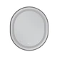Дзеркало MIXXUS PREMIUM ELLIPSE MV05-80x70-REVERSE BLACK з LED Touch, Anti-fog, димером (3-6,5kK) (MP6646) - зображення 9