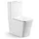 Унитаз-компакт Mixxus QUADRO-0403-R 640x360x835mm, система смыва RIMLESS - изображение 2