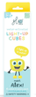 Сенсорні кубики Glo Pals Light Up Cubes Alex Жовті (0850016823113) - зображення 2