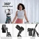 Штатив NeePho NP-3180S для съемки 50-136см с держателем+пульт (Black) (184155) - изображение 4