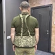 РПС (Украина) под баллистическую защиту, размер L (108-150 см), WINTAC, с системой Молли, Пиксель, жилет разгрузочный, варбелт - изображение 6
