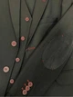 Костюм школьный для мальчика пиджак, жилет и брюки SUZIE ТАРАС однотонный 146 Черный - изображение 2