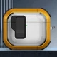 Футляр протиударний Locking Button для навушників Airpods Pro 3 Yellow - зображення 2