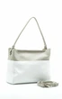 Сумка из натуральной кожи маленькая ARTiS Bags 1679 9181-4829 Бело - серая - изображение 1