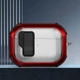 Футляр протиударний Locking Button для навушників Airpods Pro 3 Red - зображення 2