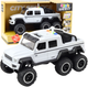 Іграшка LEAN Toys Позашляховик з фрикційним приводом світлом і звуками 6 x 6 1:16 Білий перламутровий 22974 (5905991053231) - зображення 2