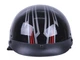Шлем-каска для мотоцикла, скутера MD-513 TT AGRO MOTO (черный глянцевый, size L) - изображение 4