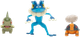 Zestaw figurek Jazwares Pokemon Battle Figure Torkoal + Axew + Frogadie (0191726756033) - obraz 2