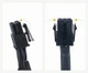 Кабель переходник в оплетке 18 AWG 20 см 2xGPU 6 pin (FEMALE Dual) -> 8 PIN GPU (MALE) PCI-E (6+2) VGA на видеокарту Черный - изображение 6