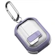 Футляр протиударний Locking Button для навушників Airpods Pro 3 Light Purple - зображення 5