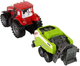 Zabawka LEAN Toys Ciągnik rolniczy z siewnikiem z napędem frykcyjnym Czerwono-zielony 14838 (5905515353038) - obraz 5