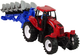 Zabawka LEAN Toys Farma Traktor z pługiem Czerwony 14851 (5905515353168) - obraz 4