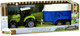 Zabawka LEAN Toys Farma Traktor z przyczepką dla konia z dźwiękiem Zielony 11107 (5905515354028) - obraz 1