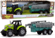 Zabawka LEAN Toys Farma Traktor rolniczy z opryskiwaczem z dźwiękiem Zielony 11108 (5905214974084) - obraz 2