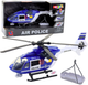 Zabawka LEAN Toys Helikopter policyjny z hakiem noszami oraz ze światłami i dźwiękami 1:14 21465 (5905991038610) - obraz 2