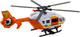 Zabawka LEAN Toys Helikopter ratunkowy z hakiem i noszami oraz ze światłami i dźwiękami 1:14 21461 (5905991038573) - obraz 2