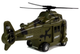 Zabawka LEAN Toys Helikopter wojskowy ratunkowy z hakiem oraz ze światłami i dźwiękami 1:16 7386 (5908275998990) - obraz 3