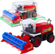 Zabawka LEAN Toys Kombajn zbożowy farmerski rolniczy z hederem napędem Czerwony 24797 (5905991058472) - obraz 2