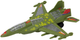 Іграшка LEAN Toys Військовий винищувач F35 що їздить зі світлом і звуками Зелений 17857 (5905991007074) - зображення 3